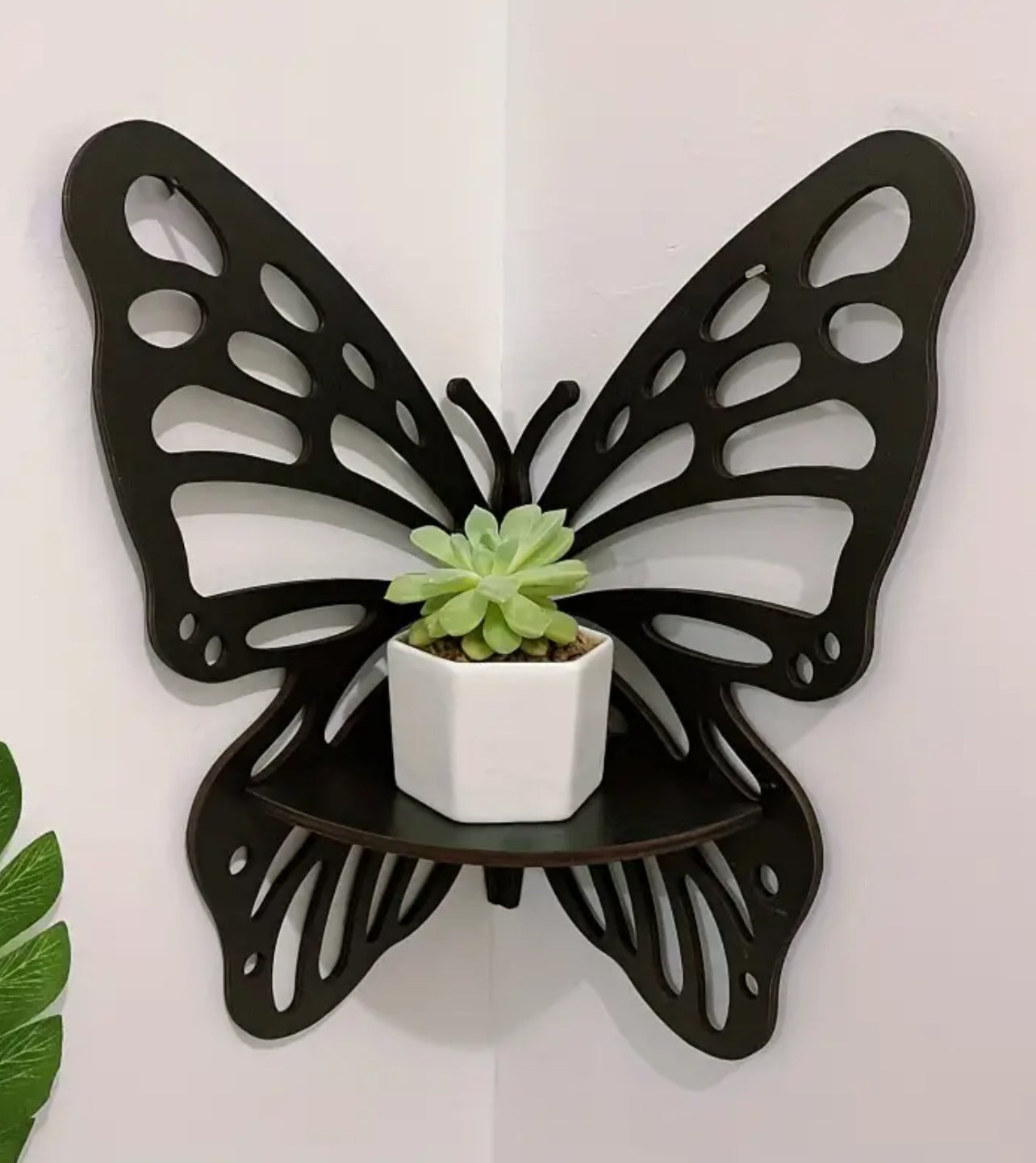 Butterfly Corner Shelf