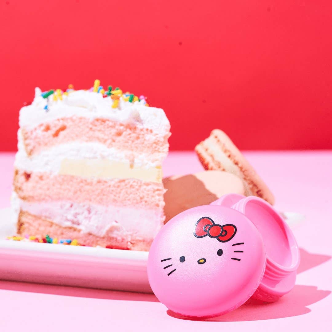 SALE! Hello Kitty Macaron Lip Balm - Icing On The Cake